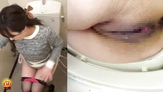 DLEE-295 01 Unique urination records. Female toilet voyeur