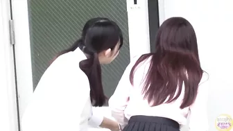 DLSL-123 03 Girls school students pissing standing up in boy’s toilet