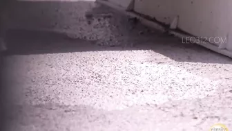 DLSL-353 03 Naughty office ladies mischief piss on the rooftop of the office building