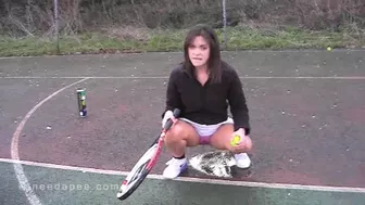 Rebekah - Tennis Wetting, NeedaPee, PissRIP