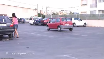 Rebekah - Car Park Shopping Pee